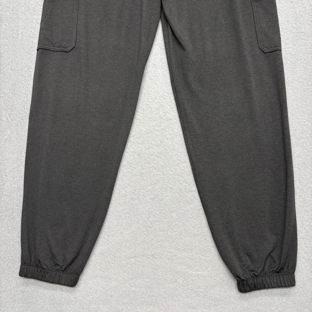 Vuori Boyfriend Cargo Jogger Womens Small Black Heather Dreamknit Sweatpants - Picture 11 of 12